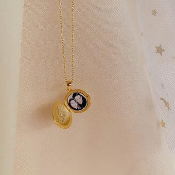 Northern Star Locket Necklace - benandbart